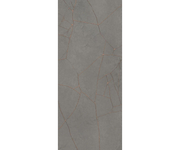 Dlažba jako kámen Coem Wide Gress 280 Cement Effect Metal Groove Graphite 120x280 Matt. Rett. - šedá