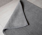 Aqualine Chenill Koupelnová Předložka 50x80cm, 100% Polyester, šedá
