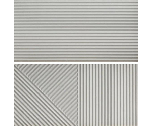 Dekor Fioranese Passepartout Grigio #2 30,2x60,4 Matt. Rett. - šedá