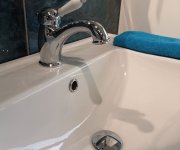 Umyvadlová baterie bez výpusti LABE Chrom 3/8" L526.0