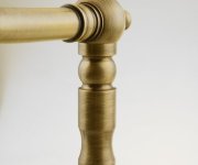 Sapho Antea Tříprvková Umyvadlová Baterie S Retro Hubicí, S Výpustí, Bronz
