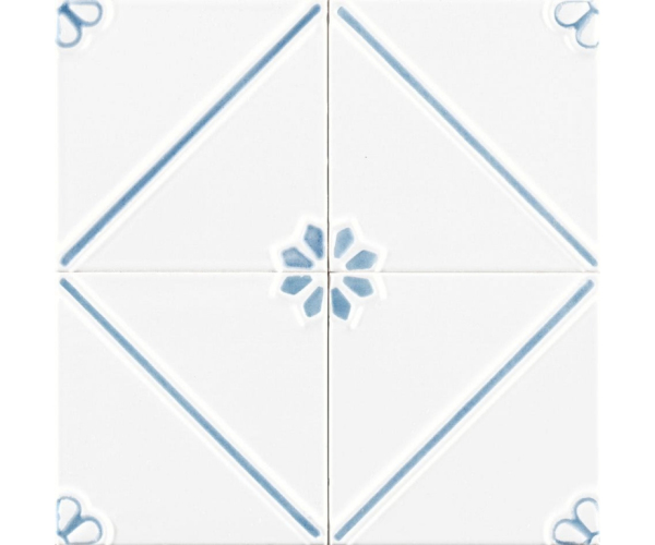 Retro dekor Grazia Formelle Anversa Cielo 13x13