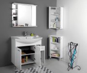 Aqualine Zoja/keramia Fresh Horní Skříňka Rohová 35x76x35cm, Bílá