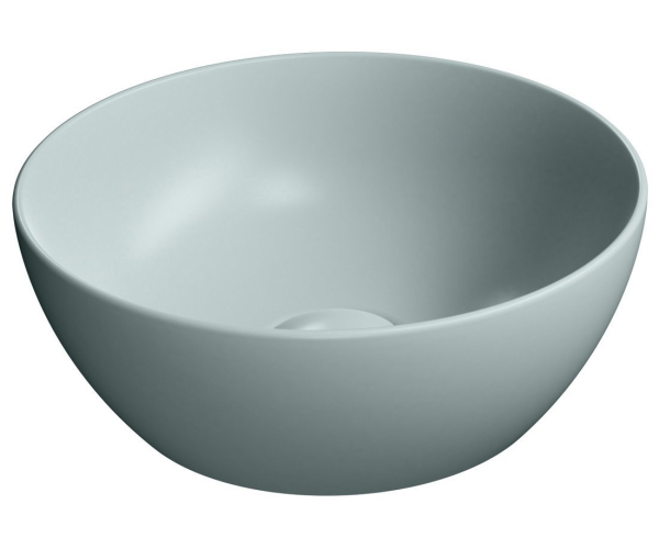 Gsi Pura Keramické Umyvadlo Na Desku, Průměr 32cm, Ghiaccio Mat