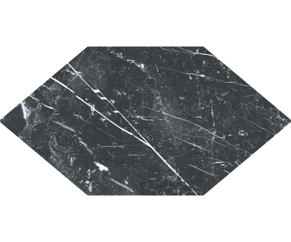 Dlažba jako mramor Codicer Classic Marquina Kayak 17x33 - černá