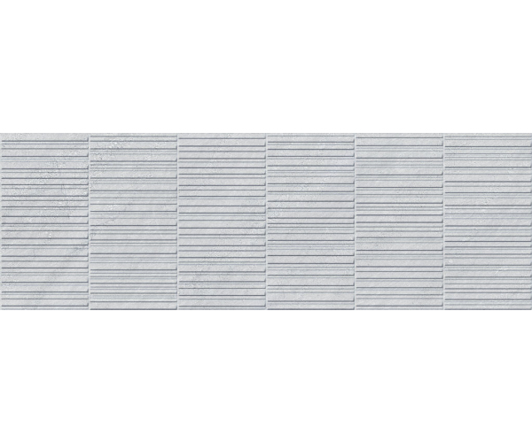 Obklad jako kámen Cifre Kliff Section Pearl 30x90 Matt. Rett. - šedá