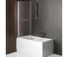 Polysan Rioni Vanová Zástěna S Pneumatickým Zdvihem, š. 710mm, Stříbrná, čiré Sklo