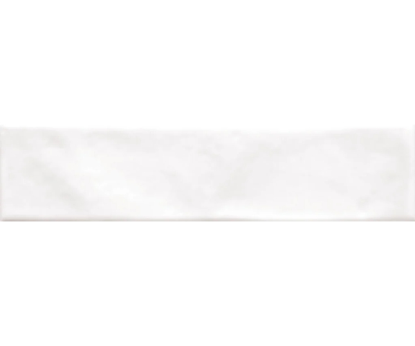 Retro obklad Cifre Opal Snow Brillo 7,5x30 - bílá