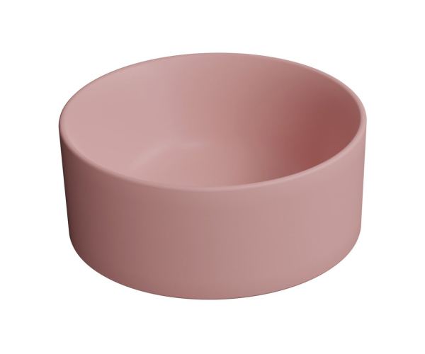 Gsi Kube X Keramické Umyvadlo Na Desku, Průměr 32cm, Blush Mat