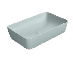 Gsi Nubes Keramické Umyvadlo Na Desku 60x38cm, Ghiaccio Mat