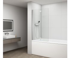 Polysan Rota Vanová Zástěna Skládací 900mm, čiré Sklo