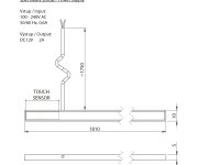 Sapho Lorea Led Pásek 181cm, 1,8w, 6000k