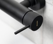 Sapho Ultrasan Nástěnná Vanová Baterie, černá Mat