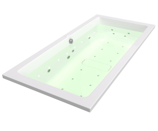 Polysan Colorterapie Rgb Vnitřní Bodové Osvětlení Vany, 8 Led Diod