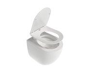 WC Chrome AquaSpin set, včetně sedátka SoftClose - WC Chrome AquaSpin set, závěsný, bílá X03121