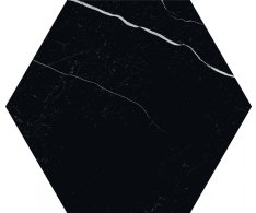 41zero42 Mate Esagona Nero 22,5x19,5