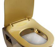 Creavit Paula Wc Sedátko, Slim, Soft Close, Zlatá
