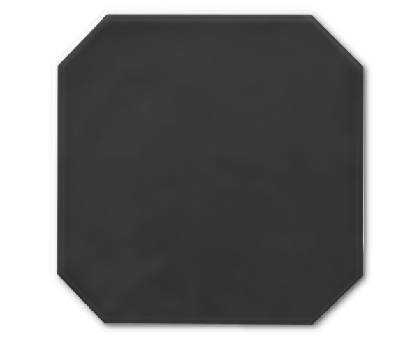 Dlažba Equipe Octagon Negro Mate 20x20 - černá