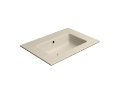Gsi Pura Keramické Umyvadlo Slim 62x46cm, Bez Otvoru, Creta Mat