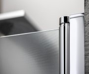 Aqualine Pilot Otočné Sprchové Dveře Dvojkřídlé 1000mm