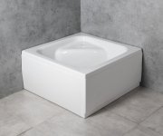Polysan Visla Panel Rohový, 80x80x36cm, Pravý