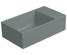 Gsi Kube X Keramické Umývátko 40x23cm, Bez Otvoru, Pravé/levé, Agave Mat