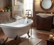 Polysan Retro Podpěrné Nohy Krátké, 2 Ks, Bronz (103700000020)