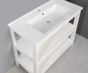 Aqualine Etide Policová Umyvadlová Skříňka 81,5x85x44 Cm, Bílá Mat