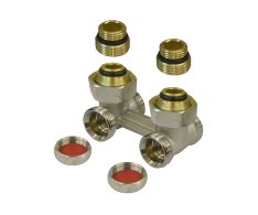 Klum šroubení Připojovací K Radiátorům, Vekolux, Rohové, 3/4"