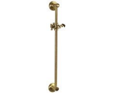 Sapho Antea Sprchová Tyč, Posuvný Držák, Kulatá, 670mm, Bronz