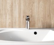 Umyvadlová stojánková baterie Flat bez výpustě - FL 014.00CR Umyvadlová stojánková baterie 151 mm bez výpusti, chrom X070118