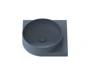 Umyvadlo Yard 45 C bez otvoru - Umyvadlo Yard 45 C, bez otvoru pro baterii, bez přepadu, Deepsea Blue XJX07045000