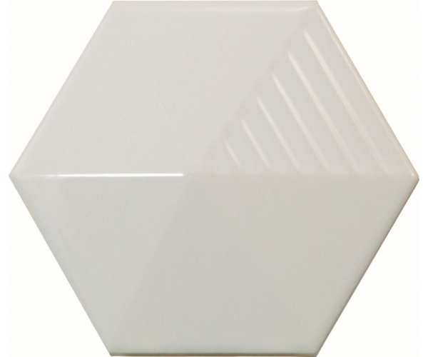 Extravagantní obklad Equipe Magical 3 Umbrella Light Grey 10,7x12,4 - šedá