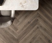 Dlažba jako dřevo ABK Eco Chic Avana 20x120 Nat. Rett. - hnědá