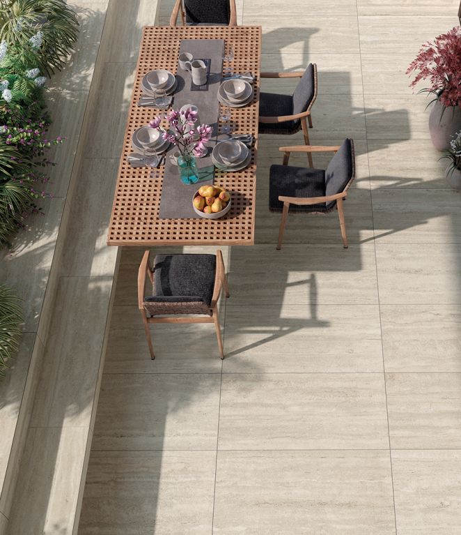 Realizace Venkovní dlažba Deceram Outdoor El Light 60x120 (tl. 20mm)