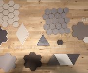 Mozaika Tonalite Geomat Mosaico Talco 26x28 - bílá