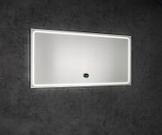 Sapho Gemini Zrcadlo S Led Osvětlením 120x60cm, Chytré Funkce