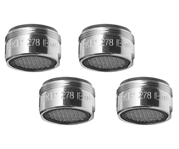 Sapho Set 4x Perlátor Vnější Závit M20x1, Chrom