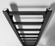 Sapho Metro Light Otopné Těleso 300x1140 Mm, černá Mat