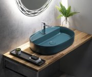 Sapho Woody Deska 1100x28x500mm, Masiv Přírodní Dub