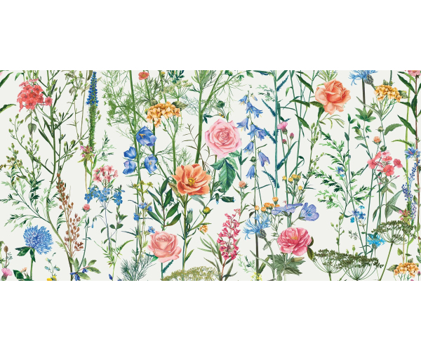 Květinový dekor Impronta Decora Flora 60x120 Matt. Rett.