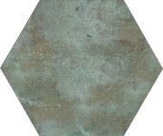 Dlažba jako beton Colorker Amazonia ZYX Emerald Hex 32x36,8  - zelená