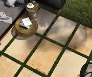 2cm dlažba jako kámen Coem Fossilia Dorato Strutt. Rett. 60,4x90,6 - béžová