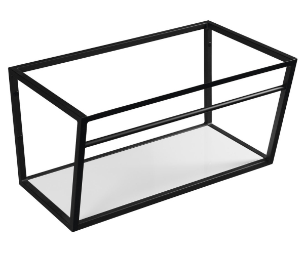 Sapho Ska Konzole S Policí 750x400x460mm, černá Mat