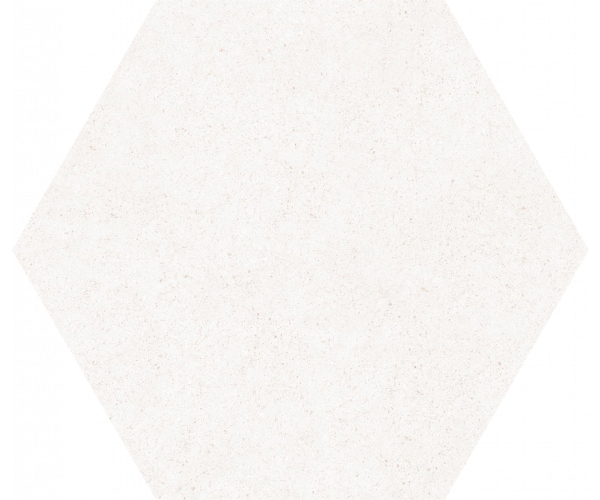 Dlažba jako kámen Codicer Hex Vintage Blanco 22x25 - bílá
