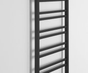 Sapho Metro Dos Otopné Těleso 550x1430 Mm, černá Mat