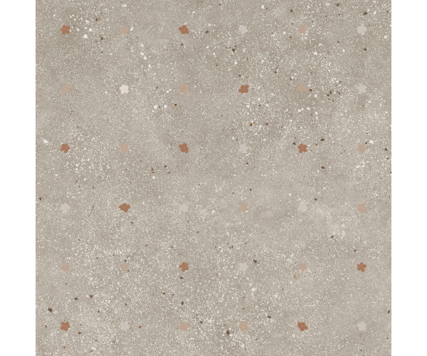 Dlažba jako beton Ape Ama Fiori Tortora 90x90 Matt. Rett. - šedá