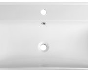 Aqualine Zen Keramické Umyvadlo Nábytkové 80x45cm, Bílá