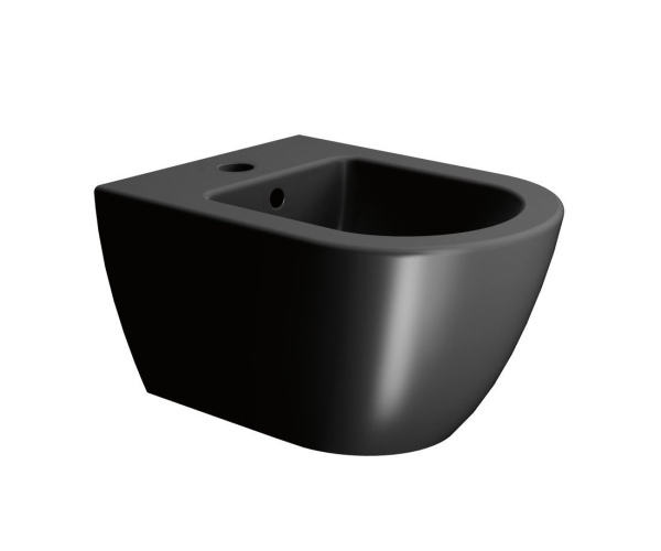 Gsi Pura Bidet Závěsný 36x50cm, černá Mat