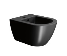 Gsi Pura Bidet Závěsný 36x50cm, černá Mat